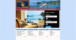 Desktop Screenshot of corfu-hotels.us